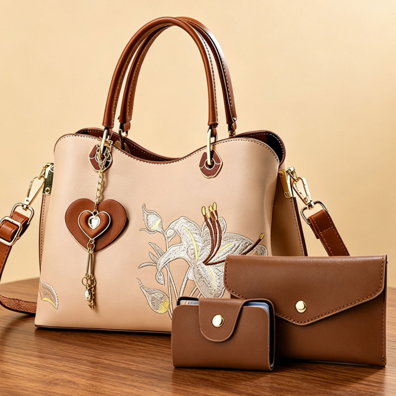 Luxury Bags Casual - حقائب يد مطرزة على الطراز الصيني