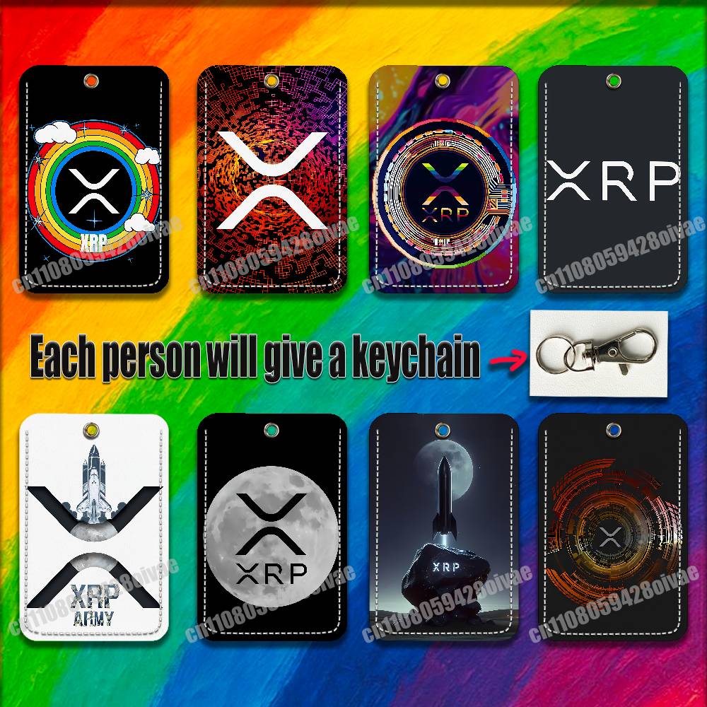 Key Holder Leather Pouch - حافظة بطاقات عمل رقمية لعملة XRP