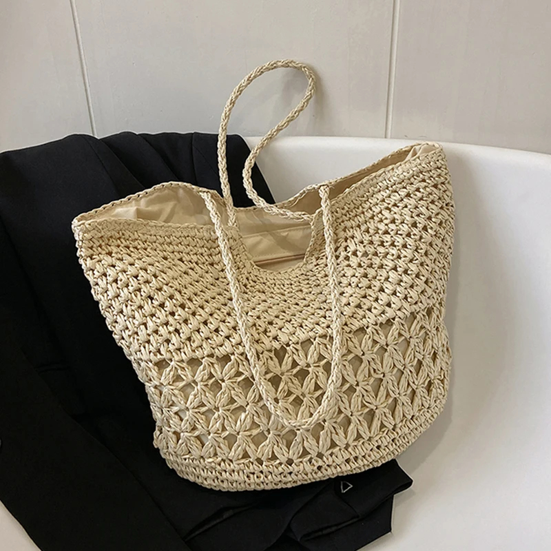 حقائب منسوجة من القش بتصميم عص - مراجعة Luxury Bags Supplier وسعره