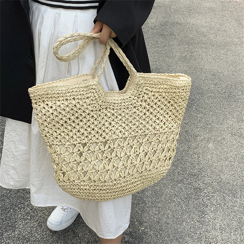 حقائب منسوجة من القش بتصميم عص - مراجعة Luxury Bags Supplier وسعره