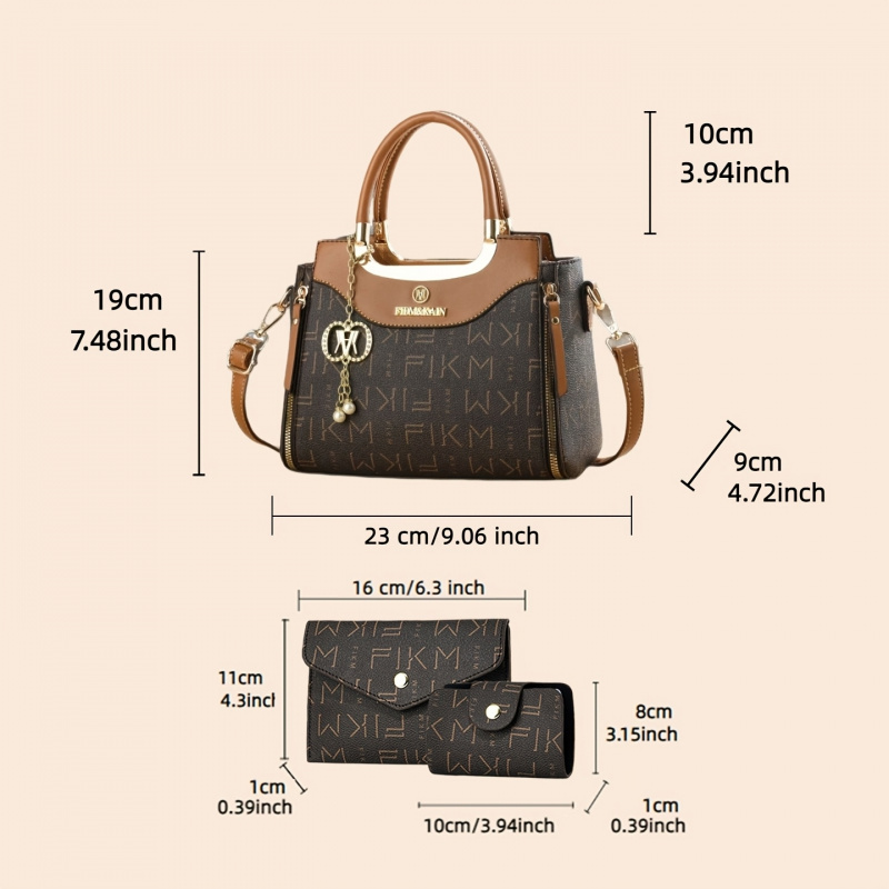 مجموعة من 3 قطع من الحقائب الف - مراجعة Luxury Bags Casual وسعره