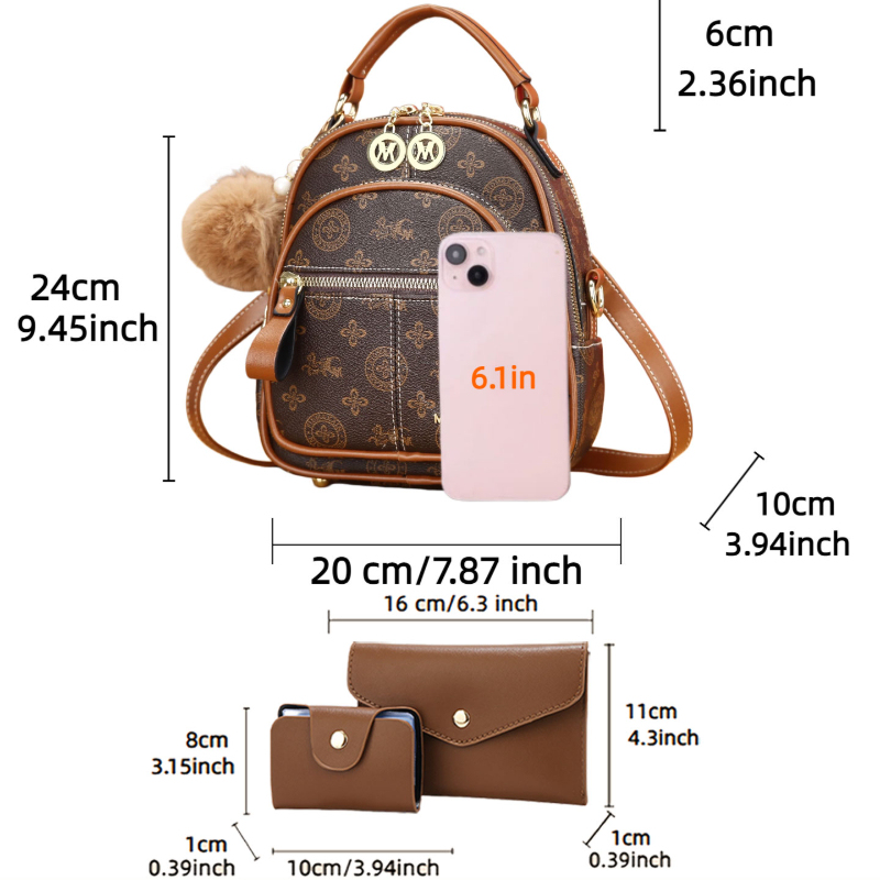 مجموعة حقائب نسائية من 3 قطع،  - مراجعة Luxury Bags Casual وسعره