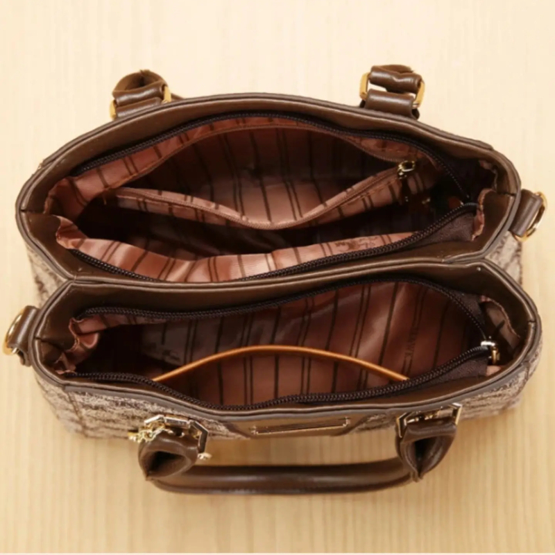 حقيبة يد فاخرة مطبوعة بحروف، ح - مراجعة Luxury Bags Casual وسعره