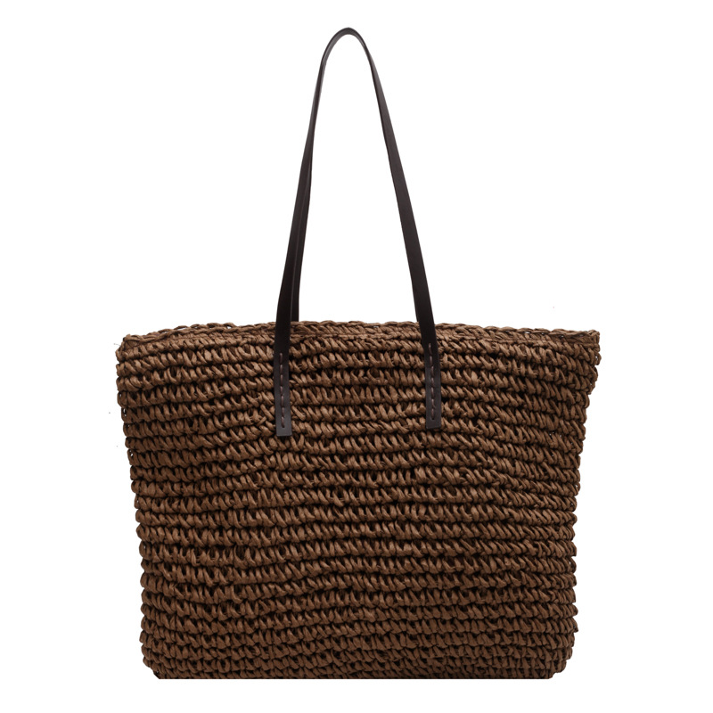 القش المنسوجة حمل الحقائب عارض - مراجعة Luxury Bags Store وسعره