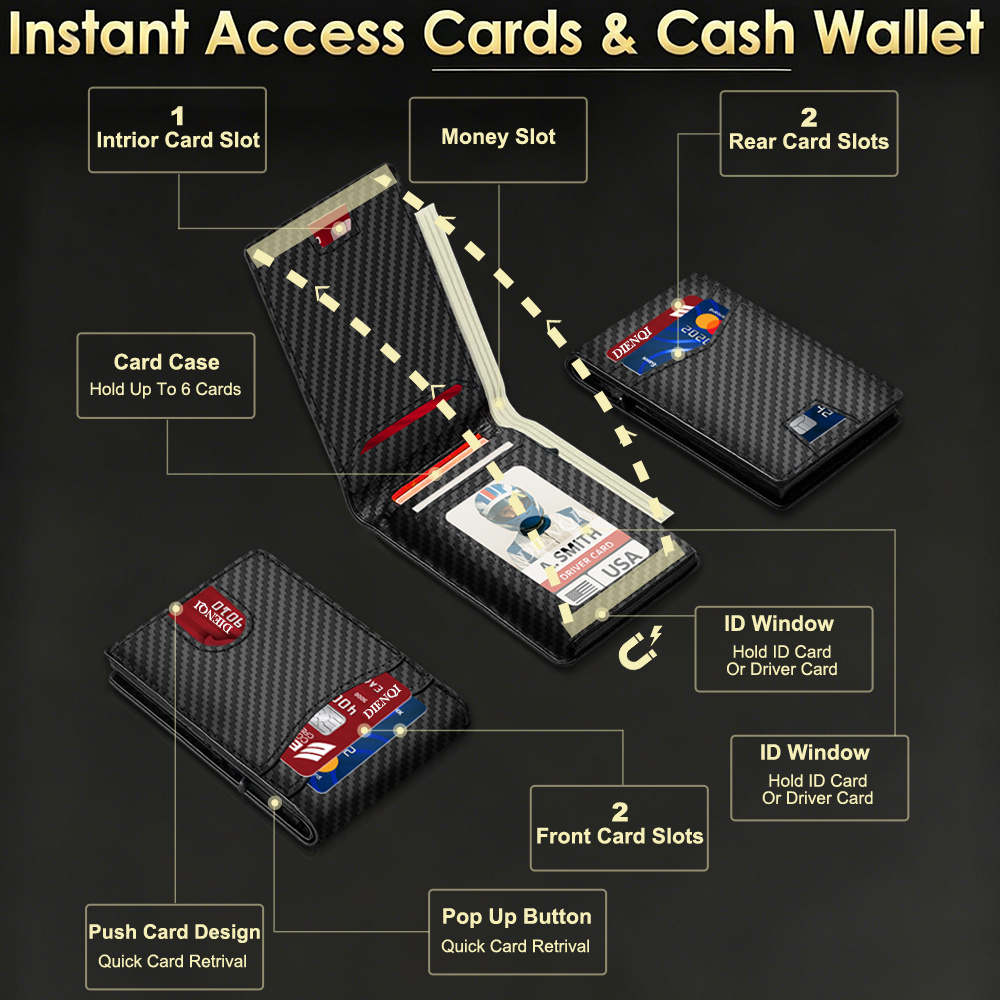محفظة رجالية فاخرة بتقنية RFID - مراجعة Luxury Bags Store وسعره