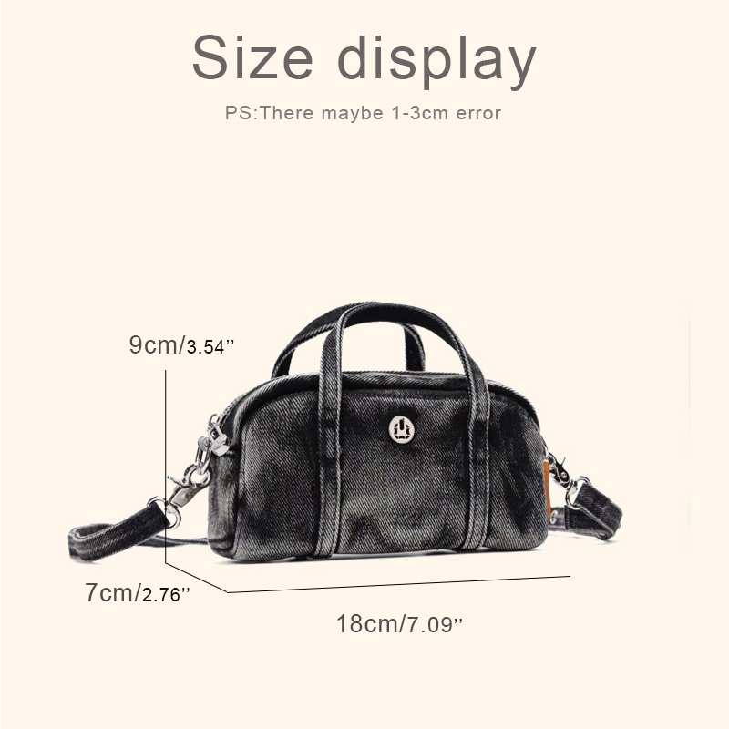 حقائب جينز كورية صغيرة كاجوال  - مراجعة Luxury Bags Casual وسعره