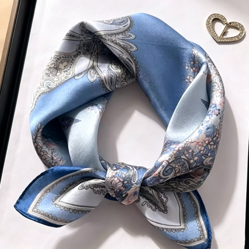 وشاح مربع من الحرير الطبيعي 10 - مراجعة Luxury Bags Supplier وسعره