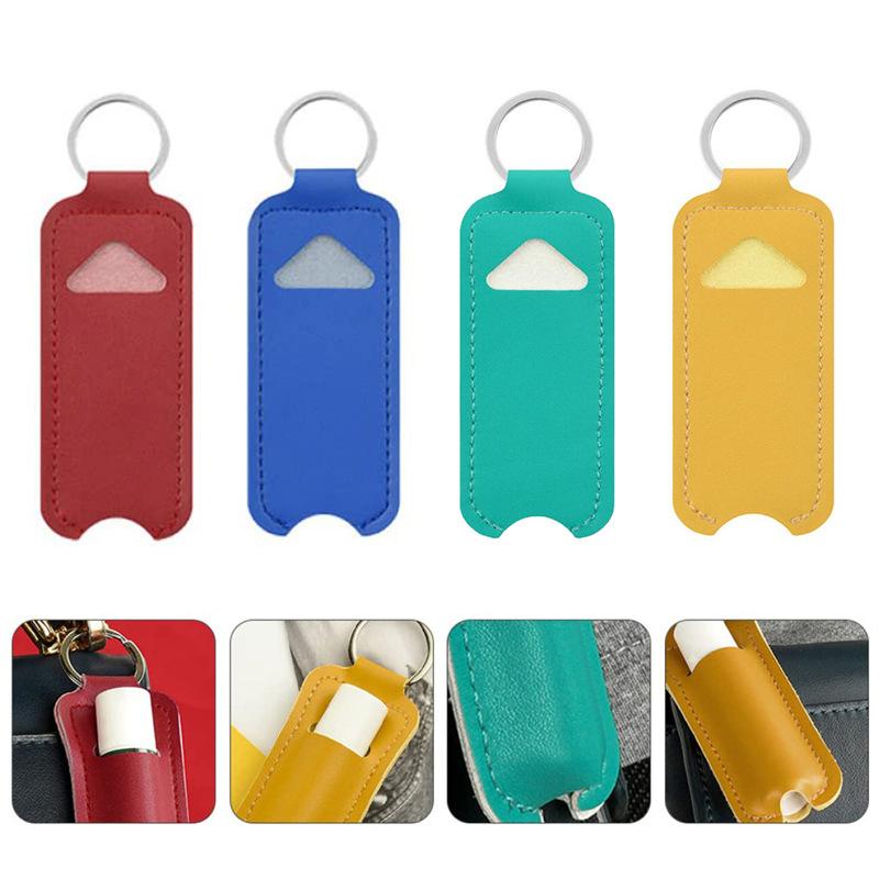 حافظة أحمر الشفاه من جلد البول - مراجعة Key Holder Leather Pouch وسعره