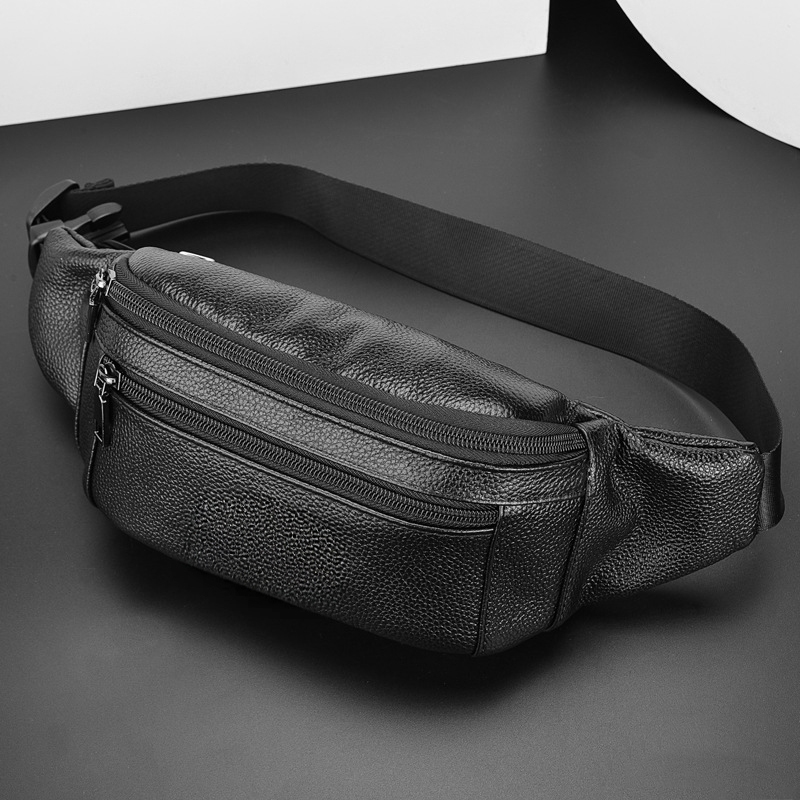 حقائب صدر للرجال من الجلد الطب - مراجعة Half Moon Bag Suede وسعره