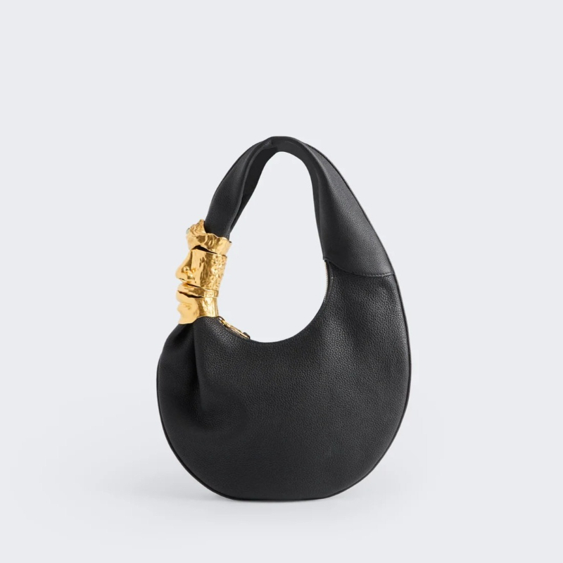 حقيبة سويفلي فاخرة مصممة للنسا - مراجعة Half Moon Bag Suede وسعره